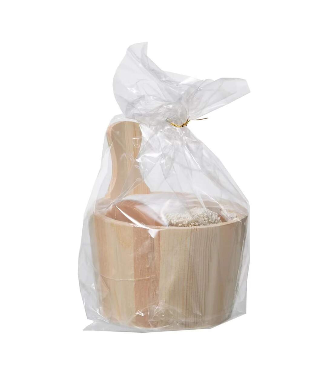 Coffret 5 Pièces Salle de Bain Spa 16cm Naturel-2