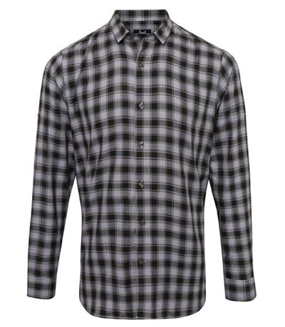 Chemise manches longues - Homme - PR250 - gris et noir