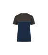 T-shirt bicolore écoresponsable manches courtes WK. Designed To Work