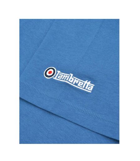Mens Flag Regular T-shirt Blue Lambretta