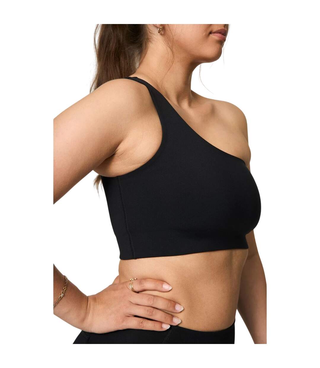 Brassière De Sport Motif/style Asymétrique Femme Noir Girlfriend Collective-4