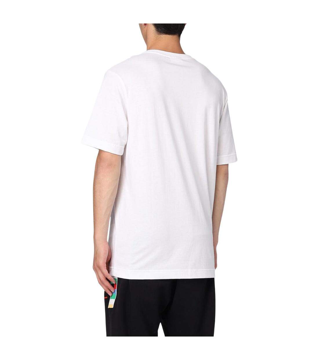 T-shirt Manches Courtes Homme Blanc Missoni-3