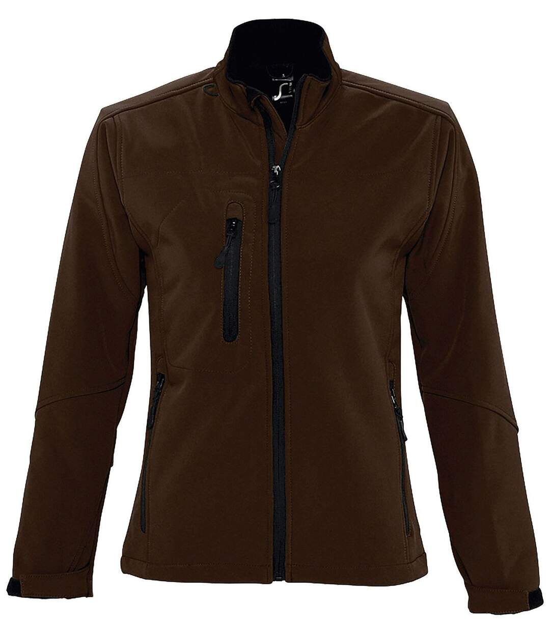 Veste softshell imperméable respirante femme 46800 - marron chocolat-2