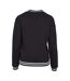 Pull College Femme Noir Blanc Build Your Brand-2