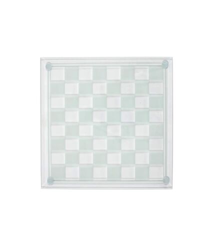 Jeu d'Echecs Verre 25cm Transparent