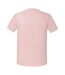 Mens ringspun premium t-shirt powder rose Fruit of the Loom