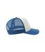 Casquette Trucker Motif/style 5 Panneaux Rapper-s Adulte Blanc Bleu Roi Atlantis-3