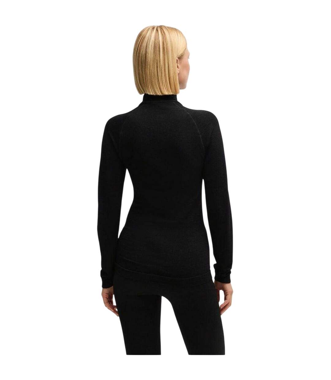 Haut Manches Raglan Femme Noir Boss-3