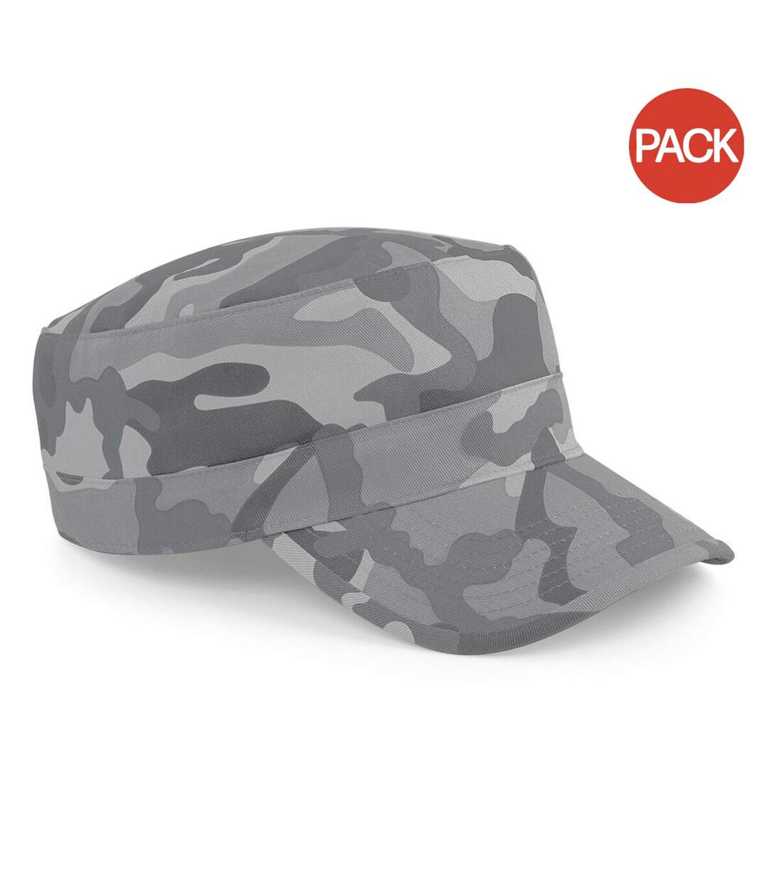 Lot de 2  casquettes à motif camouflage adulte camouflage arctique Beechfield-1