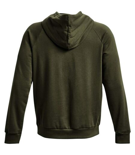 Sweat À Capuche Rival Homme Vert Under Armour