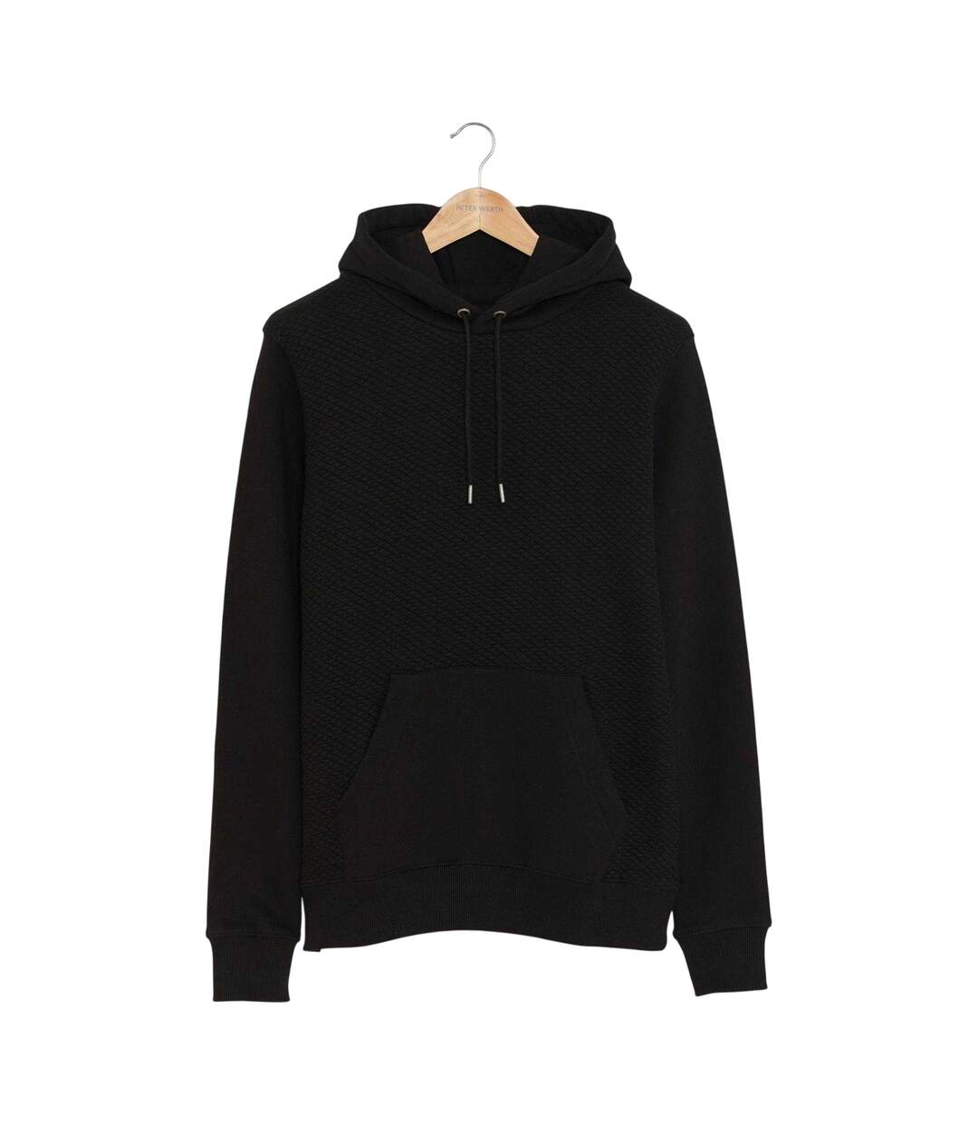 Sweat À Capuche Hampshire Homme Noir Peter Werth-1