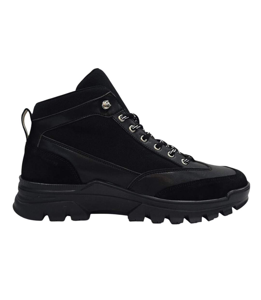 Chaussures Montantes De Randonnée Jason Homme Noir Firetrap-1
