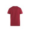 Duke - T-shirt col V SIGNATURE-2 - Homme (Rouge) - UTDC167