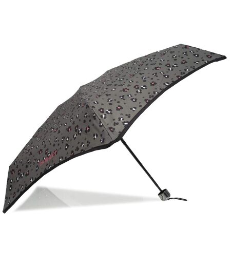 Isotoner Parapluie femme x-tra solide anti-retournement, compact, technologie ultra-déperlant