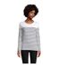 T-shirt Matelot Femme Blanc SOLS-1