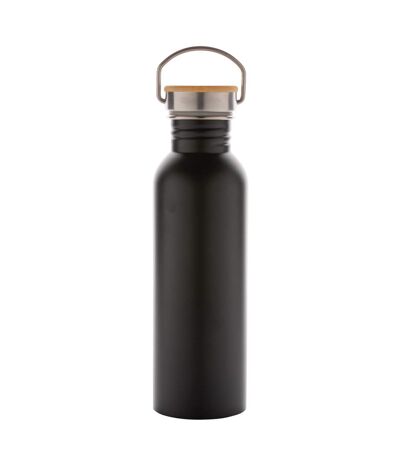 Modern stainless steel 710ml bottle one size black XD Collection