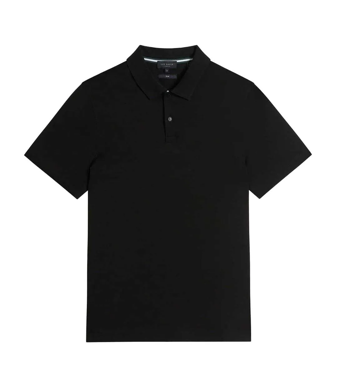 Mens Zeiter Cotton Polo Shirt Black Ted Baker-2
