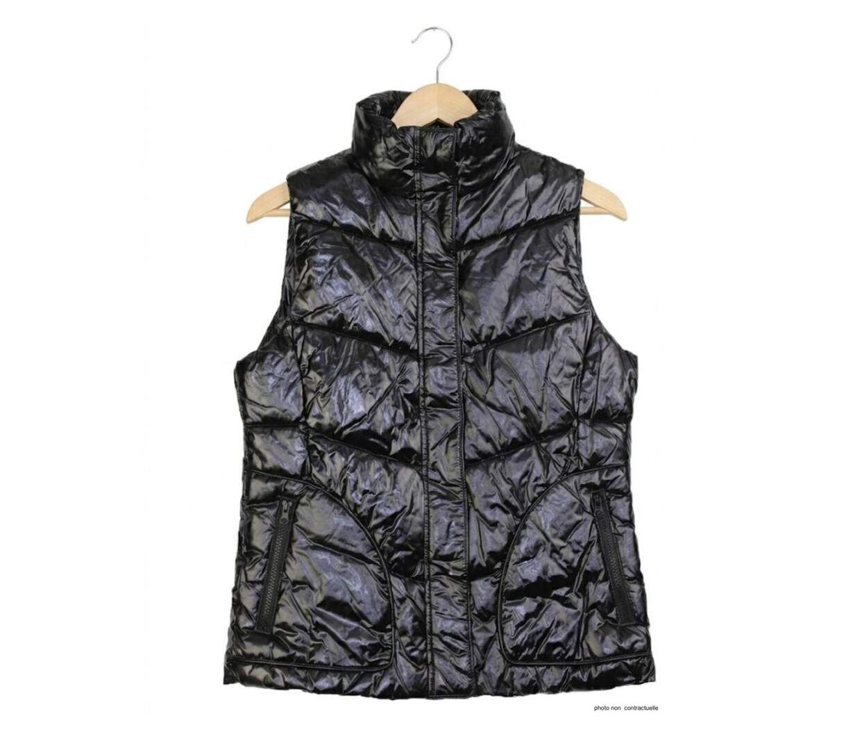 MAYFLOWER SH1096N - Gilet sans manches matelassé noir : chaleur et liberté de mouvement-2