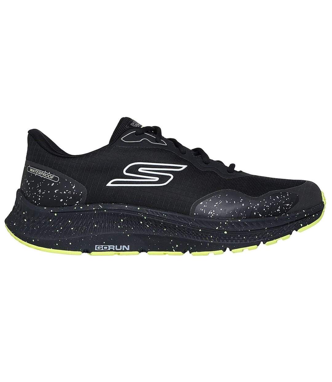 Chaussures Go Run Consistent 2.0 Piedmont Homme Noir Vert Clair Skechers-1
