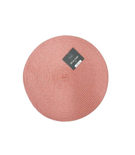Set de Table Uni Zebulon 35cm Pêche
