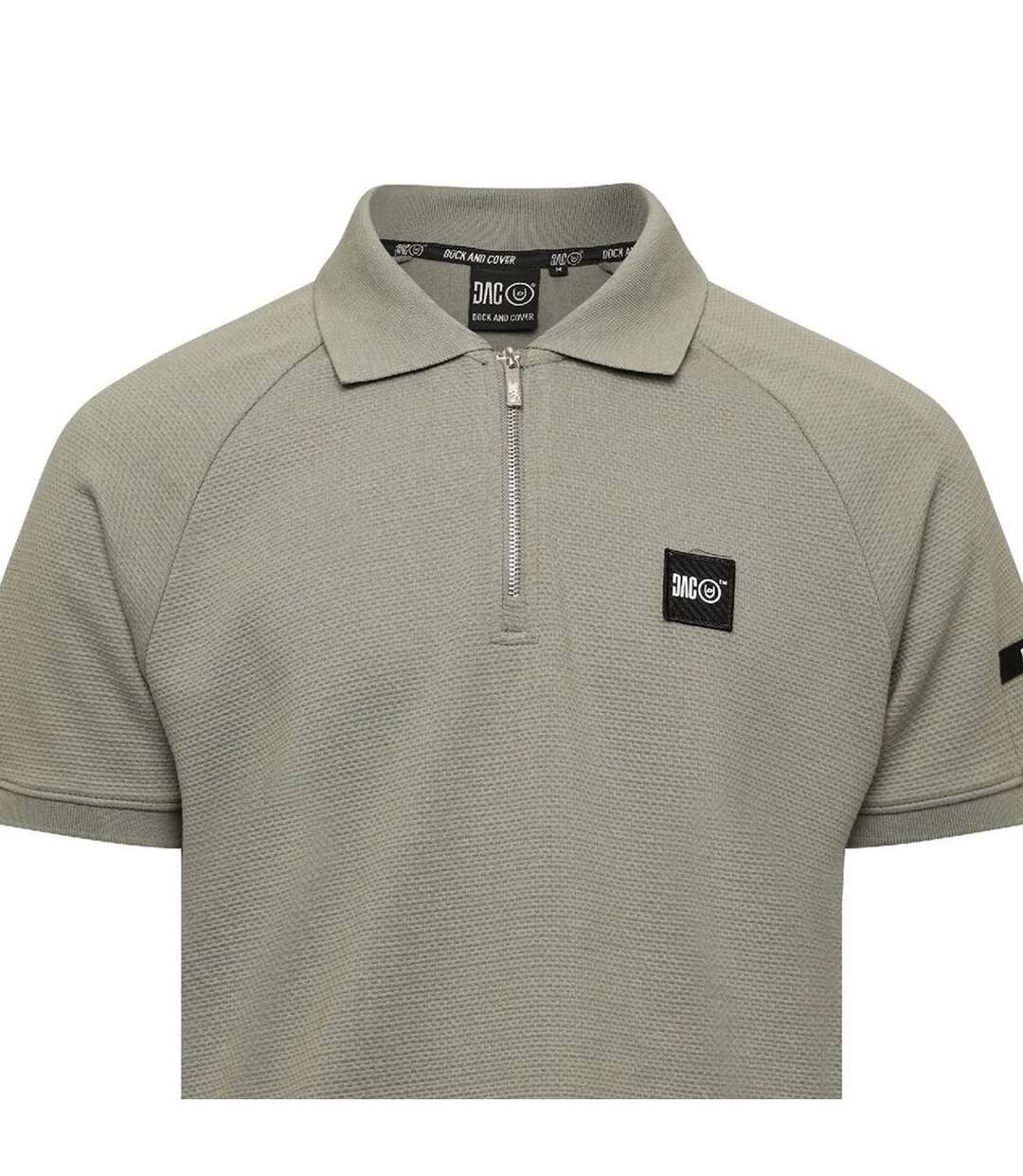 Mens Topfield Polo Shirt Olive Duck And Cover-3
