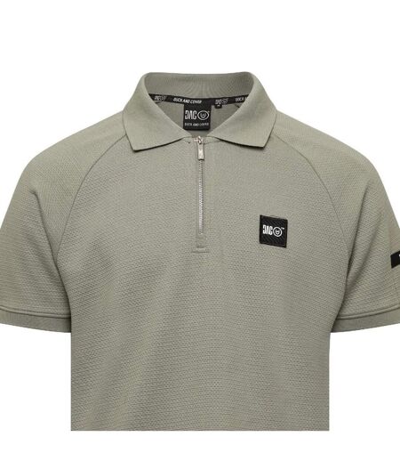 Mens Topfield Polo Shirt Olive Duck And Cover