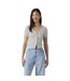 Womens/ladies Striped T-shirt Peacoat Blue Levis-2