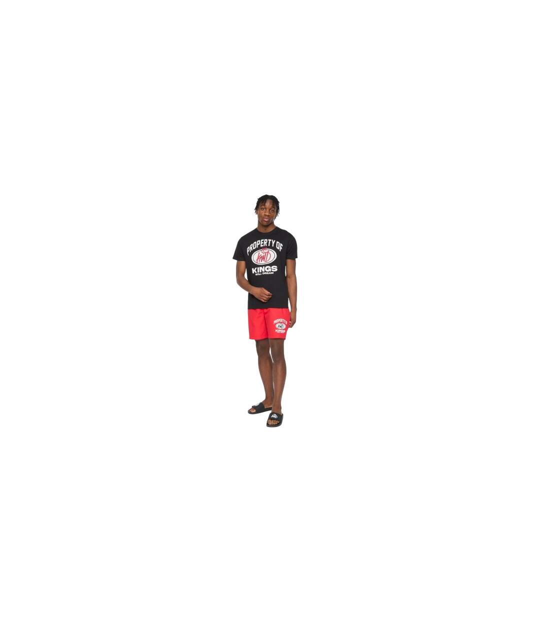 Short De Bain Prop Homme Rouge Kings Will Dream-1
