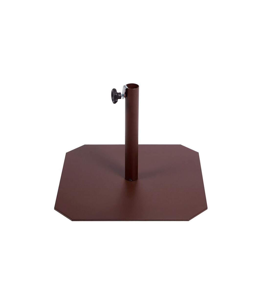 Pied de Parasol en Métal Fit 50cm Marron-1