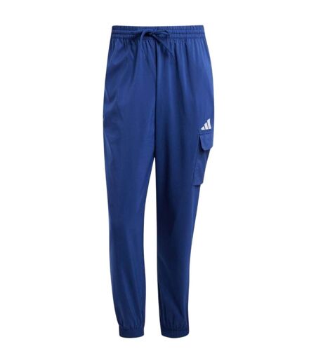 Pantalon À Poches Style Petit Logo Essentials Homme Bleu Adidas