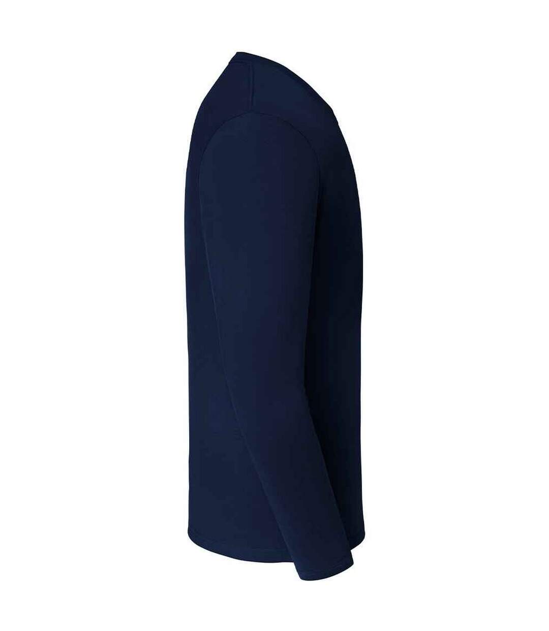 Unisex Adult Classic Long-sleeved T-shirt French Navy Russell-3
