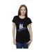 Disney T-shirt en coton japonais Mickey Mouse Femme/Femme (Noir) - UTBI33233-2