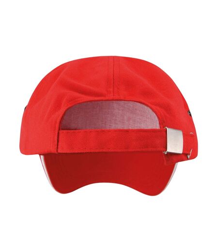 Casquette Rouge Blanc Result Headwear