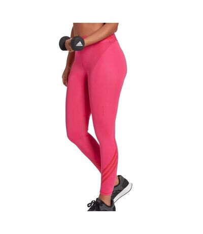 Legging Rose Femme Adidas Tf 3s - L