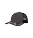 Casquette De Baseball Three Gris Foncé Noir Atlantis Headwear-3