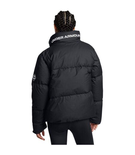 Womens/ladies Puffer Jacket Black Under Armour