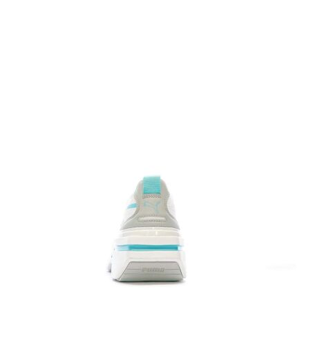 Baskets blanches/bleu homme puma kosmo rider