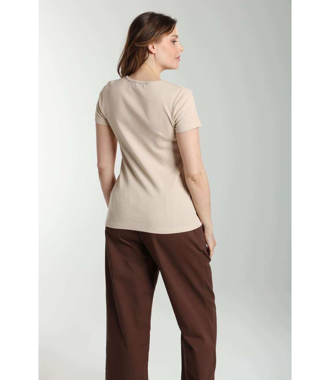 Tee Shirt Cotele Manches Courtes Femme Drew  | Gerard Pasquier | Gerard Pasquier-3