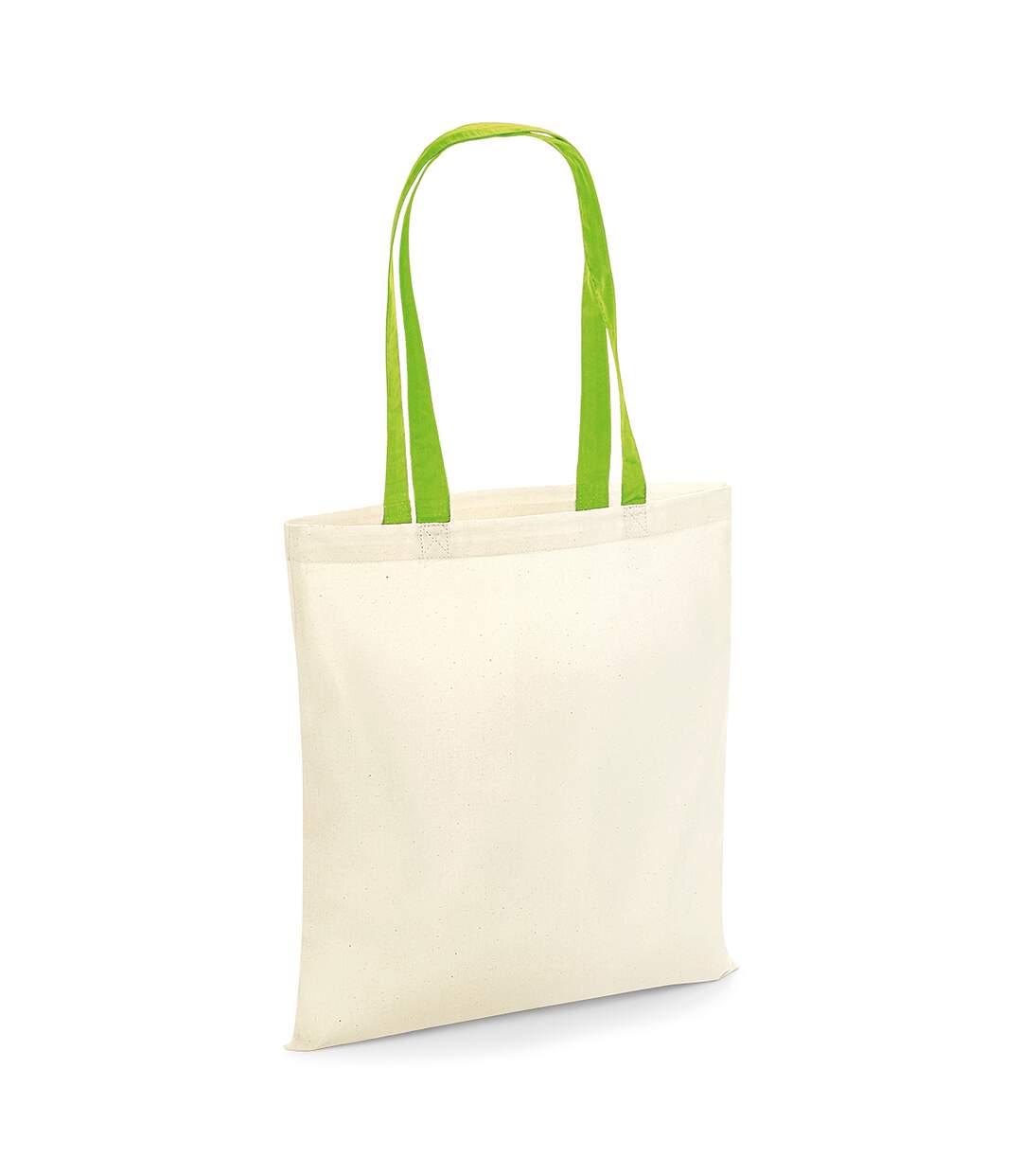 Tote bag taille unique beige pâle / vert fluo Westford Mill-1