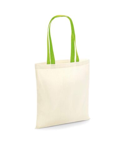 Westford Mill - Tote bag (Beige pâle / Vert fluo) (Taille unique) - UTRW7171