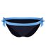 Regatta Womens/Ladies Flavia Contrast Bikini Bottoms (Navy/Elysium Blue) - UTRG9423