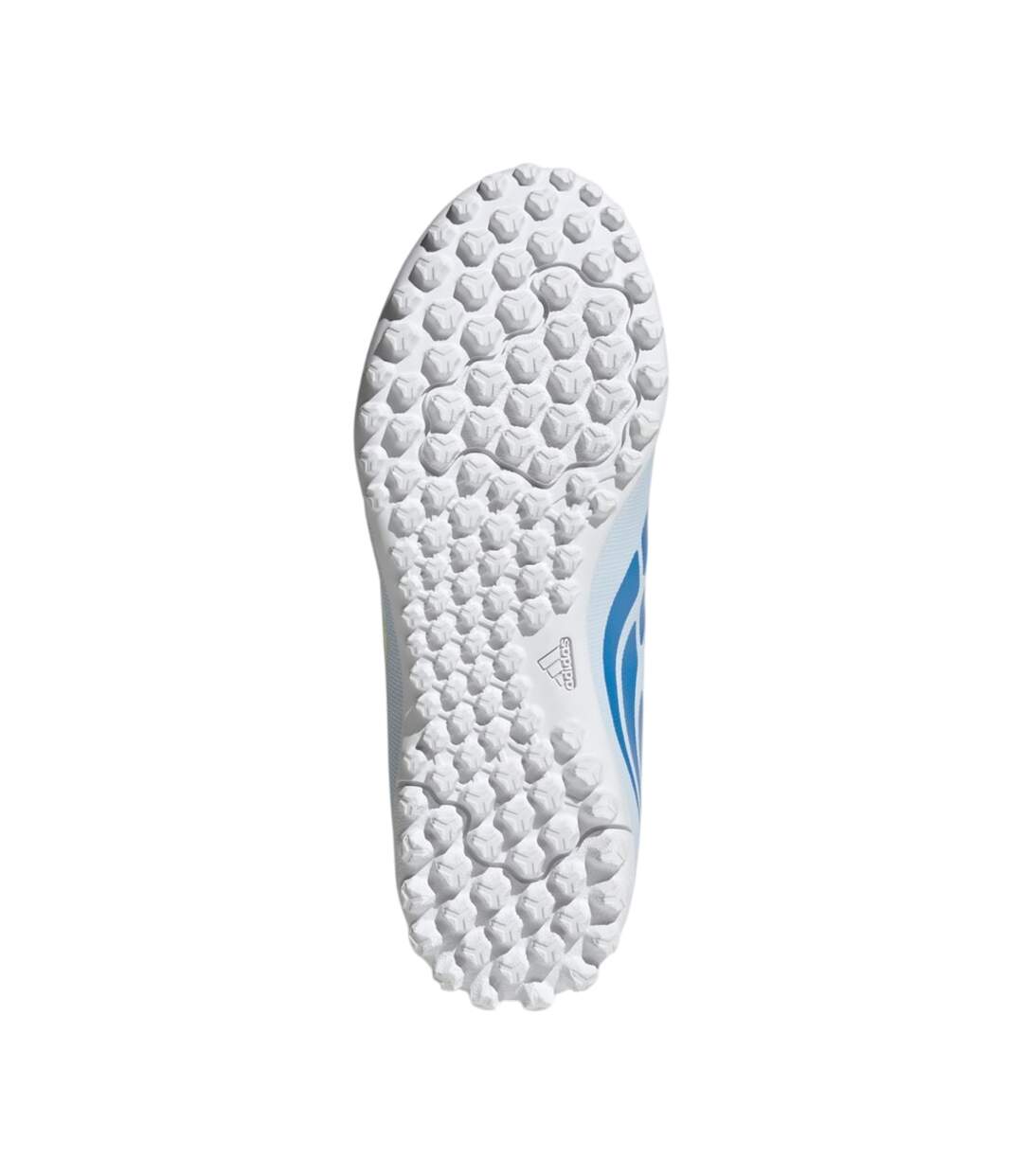 Chaussures Predator Club Enfant Blanc Bleu Adidas-4