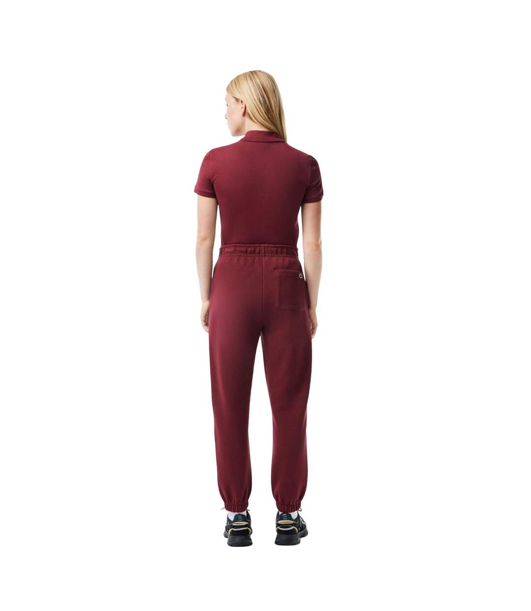 Pantalon De Jogging Femme Bordeaux Lacoste-3