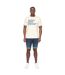 Mens Bloxx T-shirt Off White Duck And Cover-3