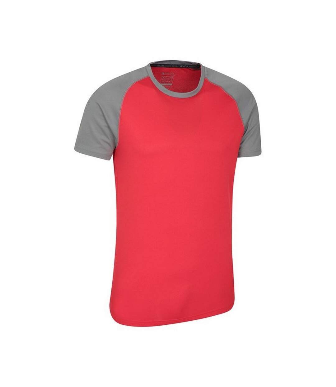 T-shirt endurance homme rouge / gris Mountain Warehouse-3