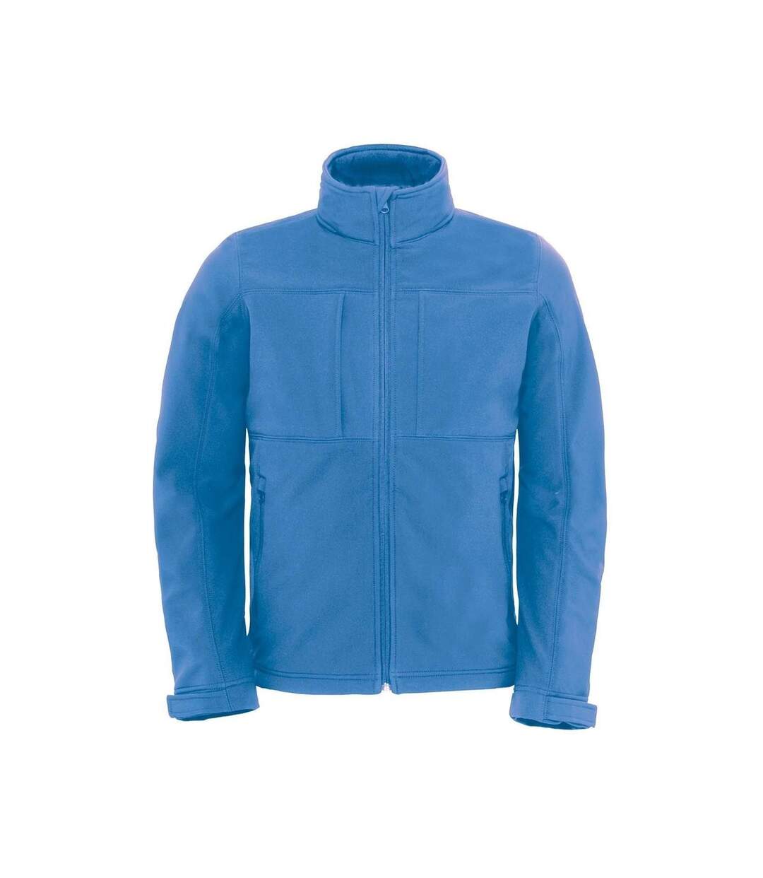 Veste softshell à capuche - hautes performances - JM950 - Bleu azur - Homme-1