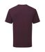 T-shirt Pure Adulte Violet Foncé Fruit Of The Loom-3