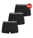 Lot De 3  Boxers Core Homme Noir Emporio Armani-1