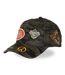 Casquette baseball effet usé avec patch Kamo Tiger Vondutch-1