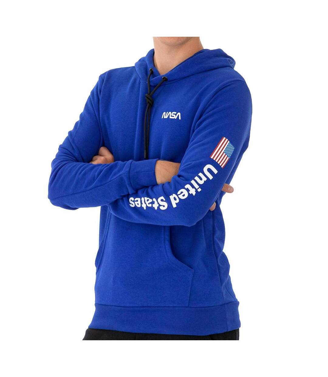 Sweat à capuche Bleu Homme Nasa 42H - S-3